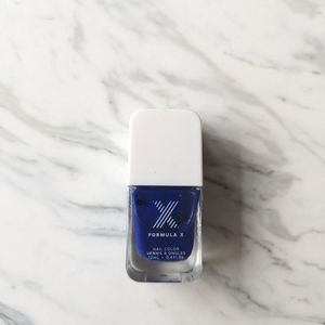 Blue Formula X nail color